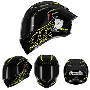 Casque de moto intégral pour les trajets quotidiens, les voyages, les scooters, les VTT, pour hommes et femmes, avec aérations refermables et doublure lavable - Product Image 5