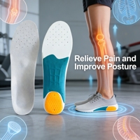 Semelles intérieures sport en mousse à mémoire de forme Poron Tramdvn confortables, technologie Cloud 4D, respirantes, absorbant les chocs, pour chaussures