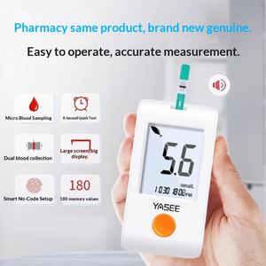 Tiras Reactivas para Glucómetro Yas GLM-73/GLS-73, Extracción <span class=keywords><strong>de</strong></span> Sangre con Bajo Nivel <span class=keywords><strong>de</strong></span> Dolor, Sin Código, Certificación CE, Funciona con Batería <span class=keywords><strong>de</strong></span> Litio Seca - Product Image 3