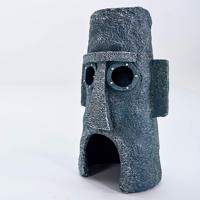 Accessoires de décoration d'aquarium en plastique en gros : cachette pour poissons, abri pour crevettes pour aquarium de salon