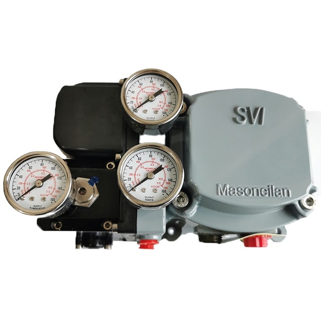 Masoneilan Dual Action Positioner with Feedback Display SVI2-22123111 Made of Cast Iron SVI3