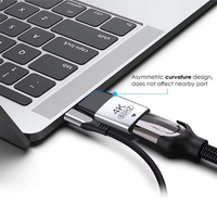 Adaptateur de câble USB-C vers HDMI compatible 8K VGA Mini DP 1.4 RJ45 Type C pour ordinateur portable, TV, MacBook, projecteur