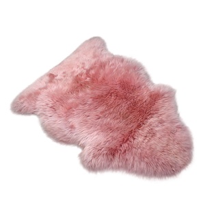 Alfombra Rosa <span class=keywords><strong>de</strong></span> Lana Real, Alfombra <span class=keywords><strong>de</strong></span> Piel <span class=keywords><strong>de</strong></span> Oveja <span class=keywords><strong>de</strong></span> Alta Calidad <span class=keywords><strong>para</strong></span> el Hogar, Alfombra Esponjosa Hecha a Mano a <span class=keywords><strong>Precio</strong></span> <span class=keywords><strong>de</strong></span> Fábrica - Product Image 3