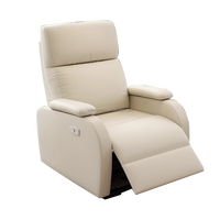 Chaise inclinable de massage électrique simple moderne canapé multifonctionnel de première classe pour le salon petite unité rotative