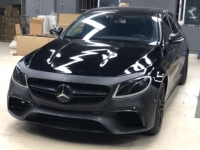 2016-2020 Benz E Class W213 kit bodi gaya lebar, bemper grill Diffuser untuk E300 E400 E63 kondisi baru