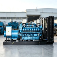 Genset Diesel Industri Weichai 100-1000KW Tipe Terbuka 3 Fasa