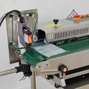 INCODE Continuous Sealing Coding Machine Band Heat Sealer TIJ Machine Online Inkjet Printer For Aluminum Foil Plastic Bag