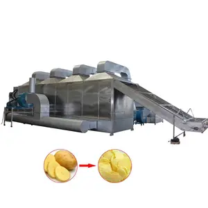 Máquina secadora de pistacho deshidratadora de patatas fritas de zanahoria comercial de ahorro de energía a la venta