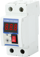 Disjoncteur électronique monophasé 63A pour équipement d'alimentation CA avec régulateur de tension automatique (AVR)
