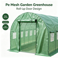 UV-bestendige polytunnel kas, walk-in type, voor thuisgroenteteelt