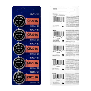 Batterie a Bottone al Litio CR1220 <span class=keywords><strong>3V</strong></span>, DL1616 1632 BR1620, Batterie <span class=keywords><strong>3V</strong></span> CR1220/CR2032/CR2016/<span class=keywords><strong>CR2025</strong></span> per Sony - Product Image 1