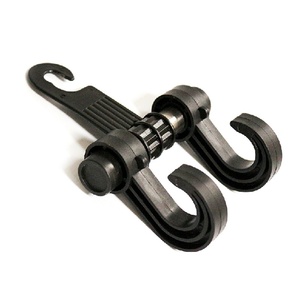 Old Mold ABS 65g Dual-Headed Short <b>Hook</b> <b>Car</b> Seat Back Headrest <b>Hook</b> Original Size Load-Bearing Strengthened 6kg - Product Image 6