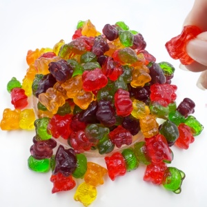 All'ingrosso della fabbrica alla rinfusa dolce e acido sapore di frutta mista caramelle gommose, Halal spuntini per bambini, caramelle gommose cartone animato a forma di animale - Product Image 4