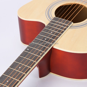 Guitarra Acústica de 39 Pulgadas, 6 Cuerdas, Cuerpo de Madera de Tilo, Cutaway, Acabado Mate, Paquete para Principiantes, Guitarra Hecha <span class=keywords><strong>a</strong></span> Mano para Estudiantes - Product Image 5