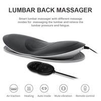 Multifunktion ale Fernbedienung Luftzug-Rücken massage gerät Trage Lendenwirbel säule mit Heizvibrations-Rücken massage gerät