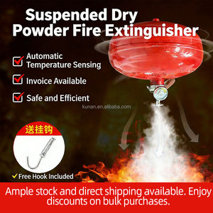 Usine ISO 57 ℃   68 ℃   <span class=keywords><strong>Extincteur</strong></span> automatique à poudre sèche suspendu, certifié CE, adapté aux cuisines et aux garages - Product Image 6