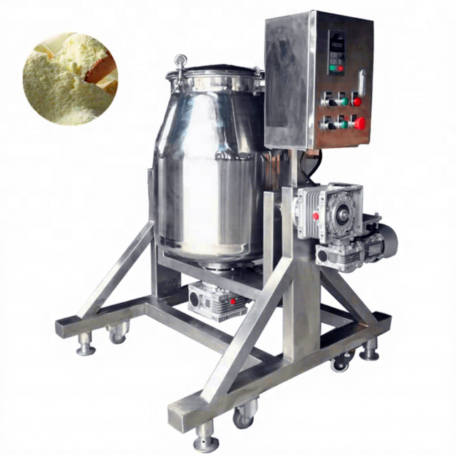 Stainless Steel Drum Mixer 30kg 50kg 100kg Mixer Stainless Steel Food Powder Rotary Drum Mixer