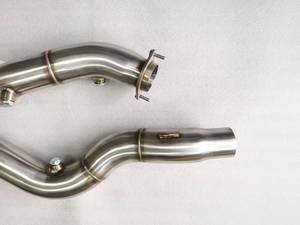 Tuyau d'échappement en acier inoxydable pour BMW 3" Turbo M3 M4 F80 F82 F83 S55 2014+ Test Pipe Exhaust Catless - Product Image 6