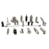 Ensemble de pinces à câble en laiton LED réglables mini nickel de haute qualité personnalisées OEM