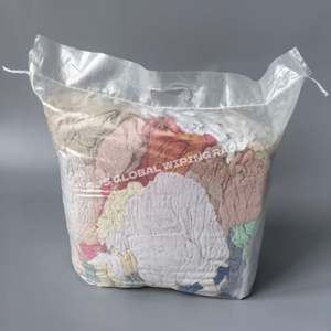 Trapos de limpieza de algodón 100% de color para uso industrial, 60-120 cm, trapos de limpieza recuperados. - Product Image 1