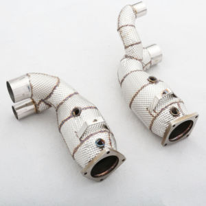 แผ่นกันความร้อนแบบต่ำ1.5มม. ทำจากสเตนเลสสตีล304ออกแบบได้ตามต้องการใช้991.2 911 Porsche - Product Image 1