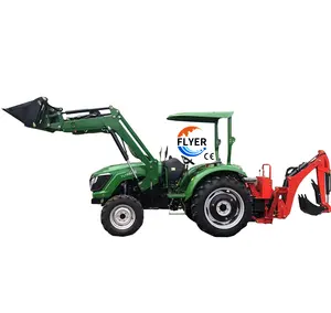 Mini tracteurs agricoles 4wd 30hp 50hp machines agricoles tracteur agricole bon marché à vendre