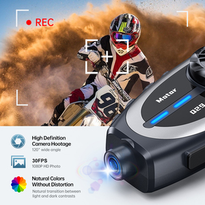 Q29 Moto Helmet <b>Headset</b> Camera 500m Motorcycle Blue Tooth Intercom 1080P WiFi Video Motorcycle Intercomunicador <b>Headset</b> - Product Image 3