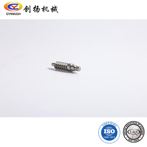 แกนส่งกำลังแบบหนอนเกียร์ S45C 40Cr ISO1328 ระดับ 7 DIN3974 ระดับ 8 สำหรับระบบขับเคลื่อนยานยนต์ - Product Image 3