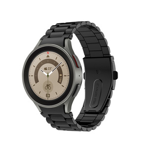 Cinturino per orologio intelligente in acciaio inossidabile con cinturino in metallo di alta qualità all'ingrosso della fabbrica per Samsung Galaxy Watch <span class=keywords><strong>5</strong></span> <span class=keywords><strong>Pro</strong></span> <span class=keywords><strong>5</strong></span> 4 cinturini - Product Image 1