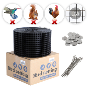 Durable Outdoor PVC Coated Welded <b>Wire</b> <b>Mesh</b> Roll Anti Bird Netting Protection - Product Image 2