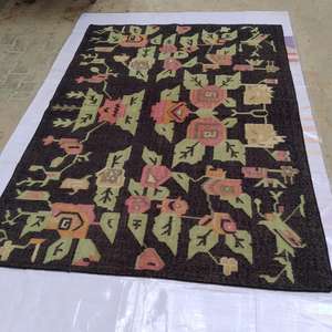 Tapis doux personnalisable marocain fait à la main coton de luxe tissé pour hôtels et salon Style moderne haute qualité exportation bon - Product Image 5