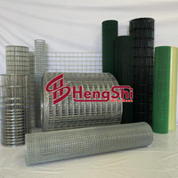 Tissu de quincaillerie Treillis métallique soudé de 1/2 pouces/Treillis soudé galvanisé/Treillis soudé enduit de PVC