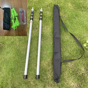 Poteaux télescopiques de 3m en aluminium réglables <span class=keywords><strong>pour</strong></span> <span class=keywords><strong>auvent</strong></span> Accessoires de camping - Product Image 4