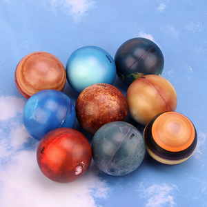 Commercio all'ingrosso modello di spazio esterno Pattern in schiuma palla antistress palla palla che rimbalza spazio pianeta galassia modello per feste bomboniere - Product Image 4