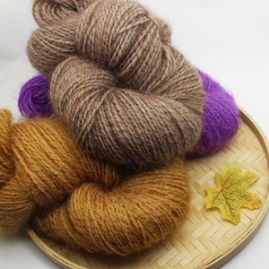 Qipaomuu — fil <span class=keywords><strong>de</strong></span> cachemire scintillant en écureuil, épais et doux, Crochet, pour bricolage, fournitures <span class=keywords><strong>de</strong></span> écharpes <span class=keywords><strong>de</strong></span> chapeau, 150 g/<span class=keywords><strong>lot</strong></span> - Product Image 3