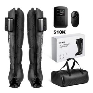 Precio de fábrica, botas de compresión de aire de recuperación de 510K, masajeador de compresión muscular para piernas, botas para relajarse - Product Image 2
