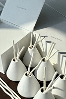 Diffuseur de parfum à bâtonnets longue durée de haute qualité pour la décoration minimaliste de la maison, salon et chambre à coucher