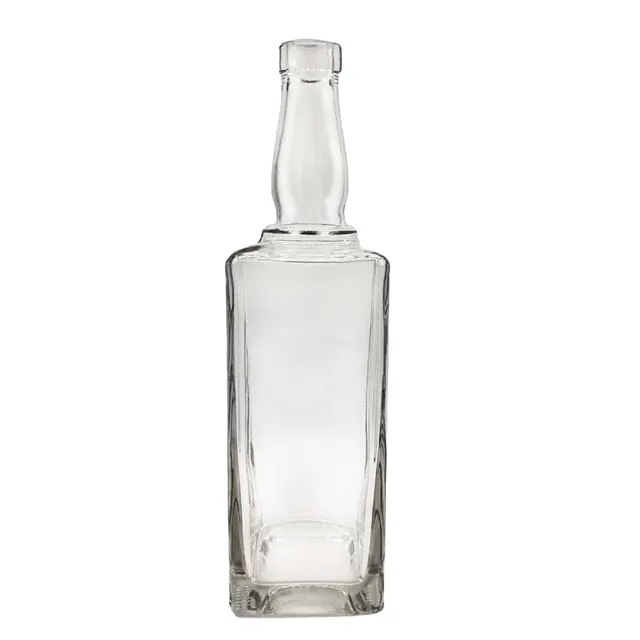 Tùy Chỉnh Nhãn Nút Chai Dừng Cap Vuông Whisky Rượu Whiskey Tequila Gin Vodka Chai Thủy Tinh Rượu Chai 500Ml 750Ml