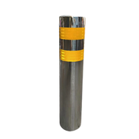 Barrière de circulation amovible en acier inoxydable, version intégrée, durable, pour la gestion des véhicules, le contrôle des accès routiers et l'avertissement de stationnement