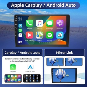 丰田矩阵立体声收音机Carplay汽车全球定位系统导航安卓13 - Product Image 2
