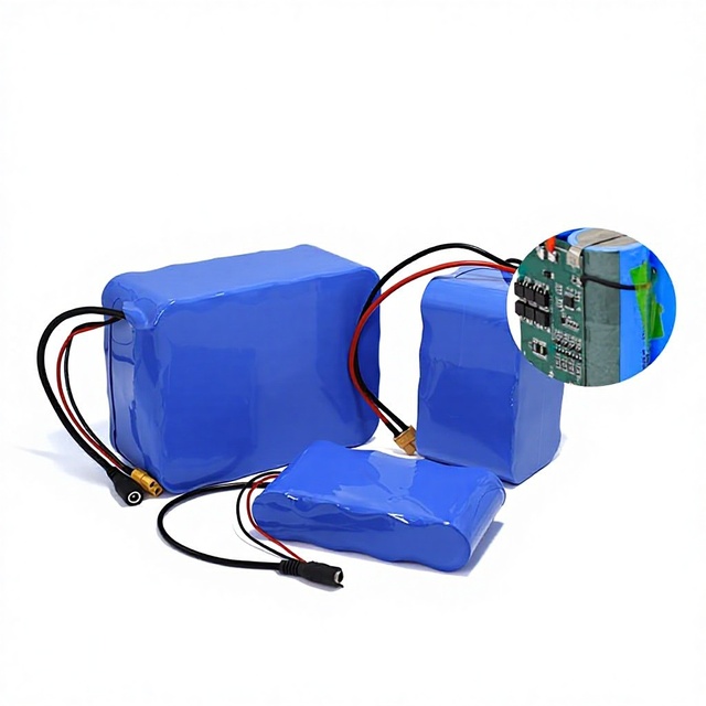 Powerful 4 Series 12.8V 14.6V Lithium Iron Phosphate Battery Pack 12V/24V 6000mAh Large Capacity Lifepo4 Battery Pack