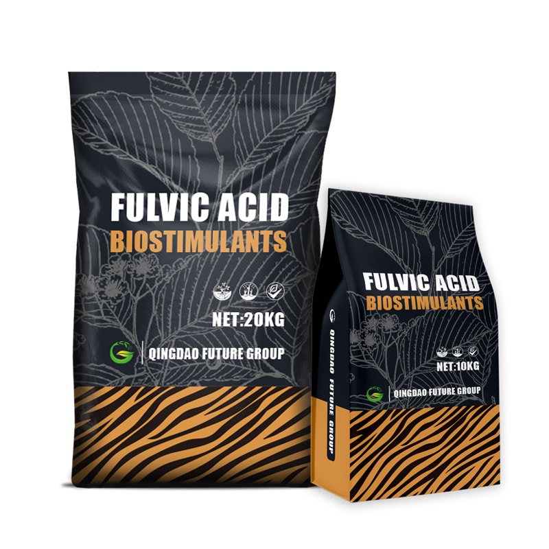 Fulvato de ácido líquido, 100% Soluble en agua, en polvo