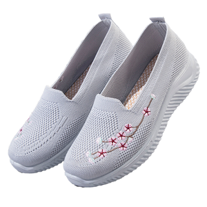 Chaussures de sport décontractées été et automne à semelle souple avec semelle intérieure en caoutchouc durable, en toile respirante, tendance - Product Image 1