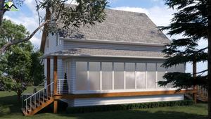 Villa Modular Prefabricada de 2 Pisos, Moderna, con Acero Galvanizado Ligero y Garantía de por Vida, Solución Completa para el Proyecto - Product Image 4