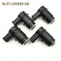 9L3T-15K859-AB 4 Buah Hiasan Mobil untuk Ford F-150 F150 3.5 3.7 5.0 6.2L V6 V8 Sensor Bantuan Mundur Parkir Cadangan Bumper