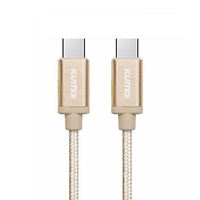 OEM ODM 1M 1.8M 2M kabel ekstensi USB Tipe C 3A 5A kabel Data USB kepang tipe-c