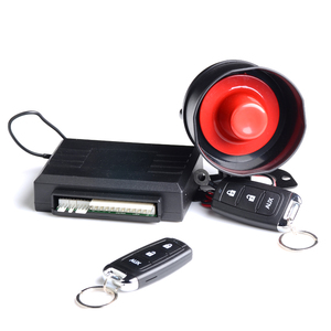 Sistema de Alarma Unidireccional para Vehículo con Control Remoto, Alertas en Tiempo Real, 12V CC, Sirena Inteligente y Bloqueo de Encendido - Product Image 1