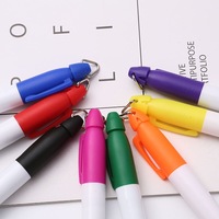 Marqueur de ligne de golf à encre permanente colorée, stylo marqueur triangulaire à crochet en fer pour personnel médical et pompiers, vente en gros fabricant