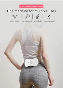 Electric Abdomen Smart Waist Massage Warm Palace Heated Belt Period Pain Relief Menstrual Cramps Portable Heating Pad