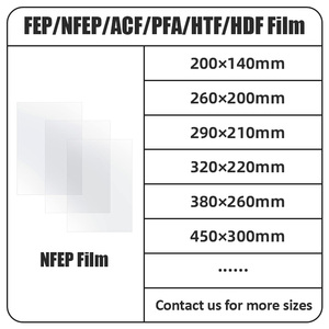 Película de liberación YouQi 390X260mm NFEP-para impresora 3D de resina <span class=keywords><strong>Anycubic</strong></span> <span class=keywords><strong>Photon</strong></span> <span class=keywords><strong>M3</strong></span> <span class=keywords><strong>Max</strong></span> 7K (13,6 pulgadas) - Product Image 6